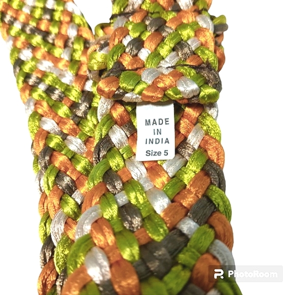 Gorgeous Braided Belt. Hand Made in India. One of A Kind! - Picture 12 of 12